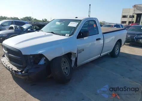2023 Ram 1500 Classic Tradesman 4X2 8' Box из США, поврежденный, VIN 3C6JR6DG3PG540976